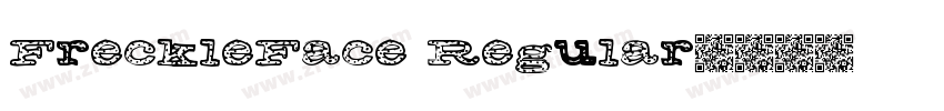 FreckleFace Regular字体转换